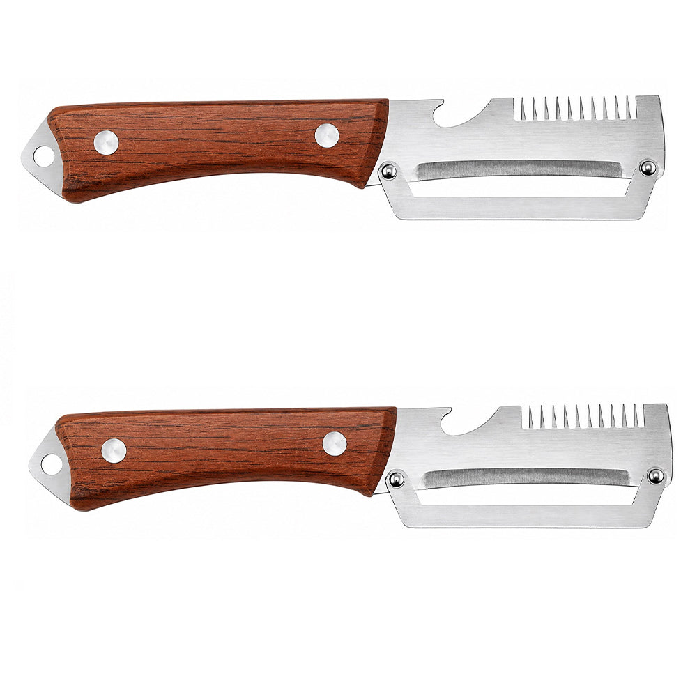 2 pcs Upgrade (Peeler + Bottle Opener + Grater)