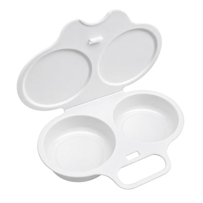 UPSELL 🍽️ 50% OFF NOW! 🥚Microwave Egg Cooker – Perfect poached eggs in 2 mins, no oil & splash-proof – Quick, healthy & mess-free breakfast (BPA-Free)