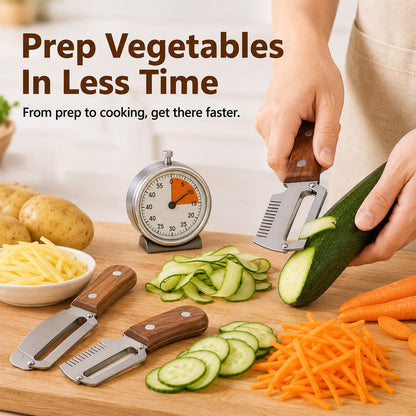 🔪🥔 BUY1 – GET 1 FREE: Multifunctional Vegetable Peeler🥕🍎