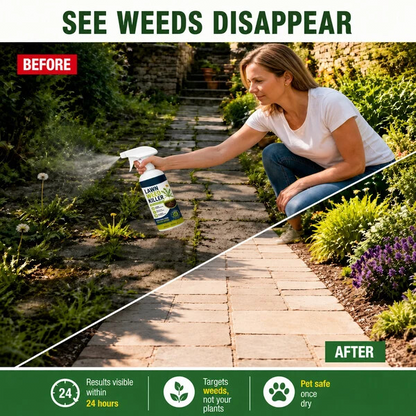 🏆🏆 50% OFF 🔥🌱 Weed Stop – Tough on Weeds & New Growth | Pet-Friendly for Gardens & Yards
