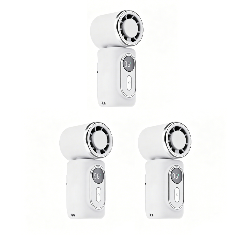 💨 3000mAh USB Clip Fan – 360° Rotatable, Ultra-Portable🌬️| For Travel ✈️ Office 💼Kids 👶 | Clips Anywhere!