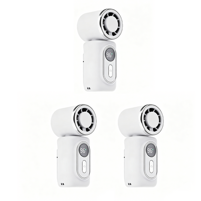 💨 3000mAh USB Clip Fan – 360° Rotatable, Ultra-Portable🌬️| For Travel ✈️ Office 💼Kids 👶 | Clips Anywhere!